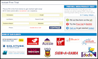 Call from website